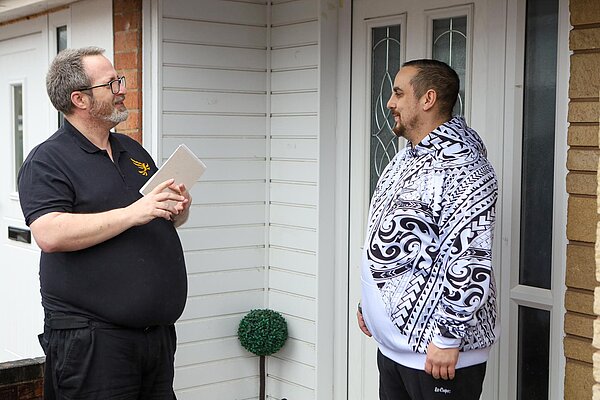 John with resident